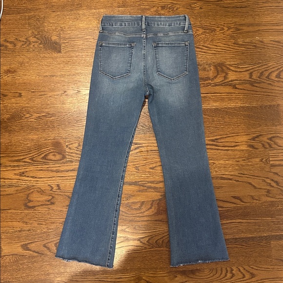 Frame Denim le crop mini boot size 27 raw hem - Picture 7 of 7